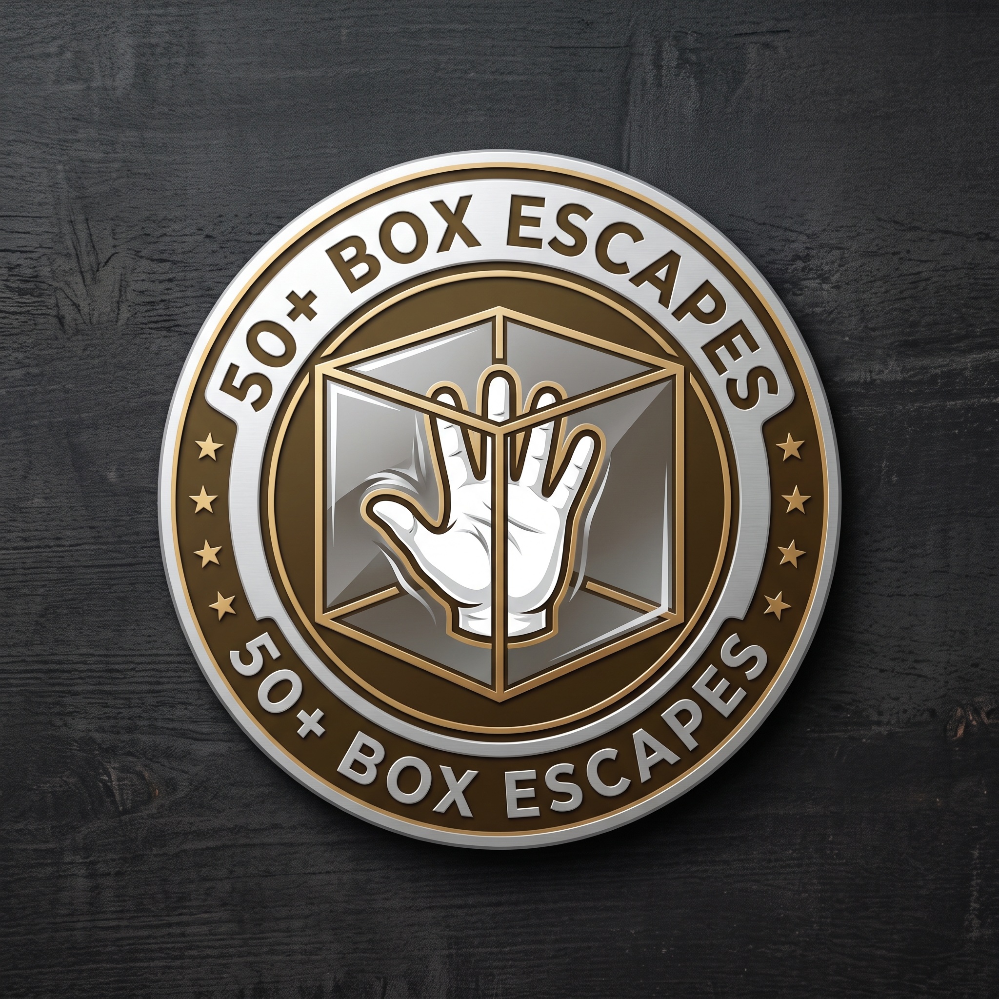 Box Escape Achievement Badge