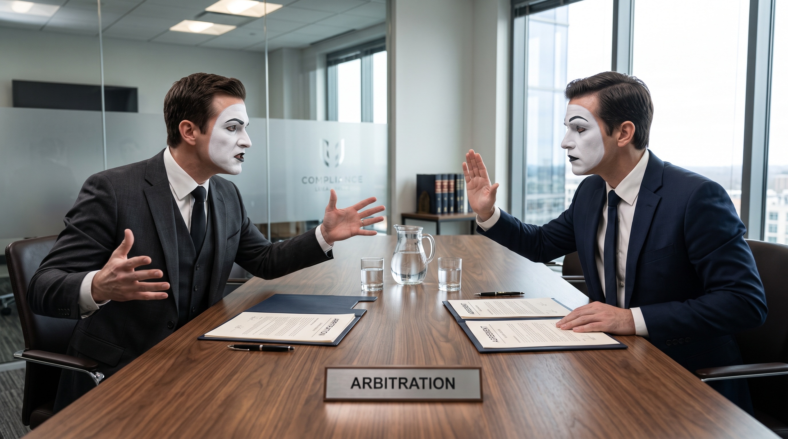Corporate Non-Verbal Arbitration Session